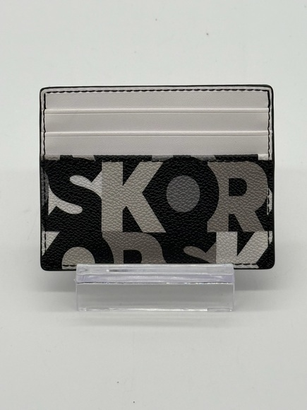 Retail $118 Michael Kors Cooper Signature Logo Tall Card Case*New with tags - Picture 2 of 4